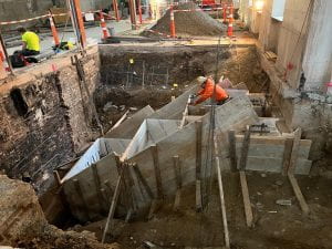 construction pit