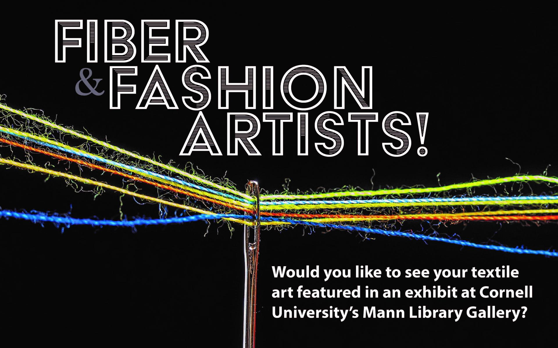 Call for Fiber and Fashion Artists