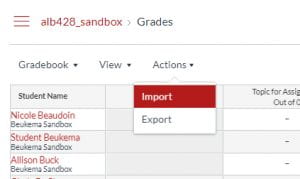 Import eTest csv to Canvas