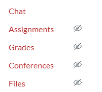 grades tab