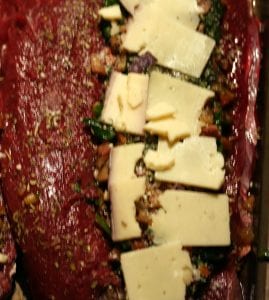 stuffing-placed-on-side-of-loin